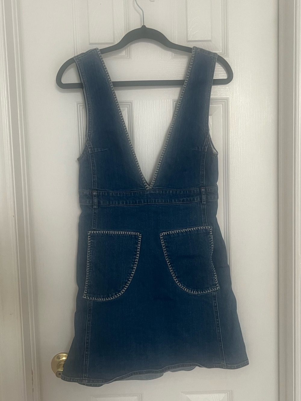 See by Chloe Denim Overall Dress - Picture 2 of 5